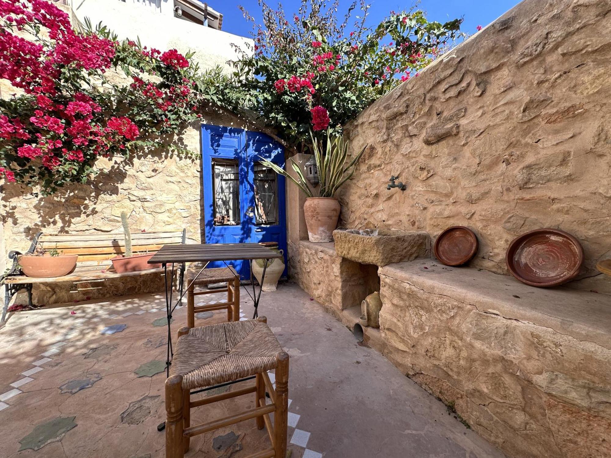 Casa Con Vistas Al Mar Y Patio De Buganvillas Aigues Kültér fotó