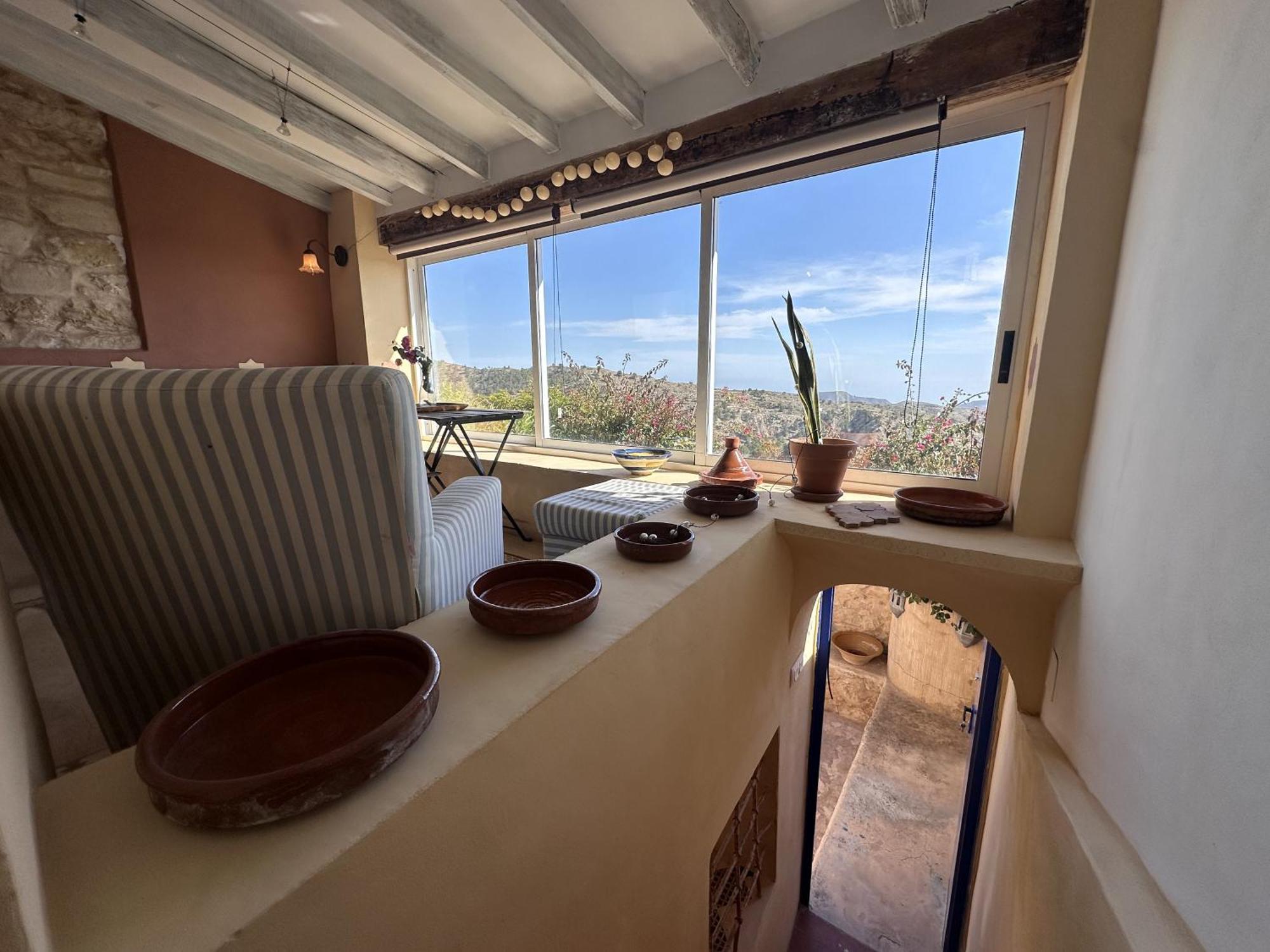 Casa Con Vistas Al Mar Y Patio De Buganvillas Aigues Kültér fotó