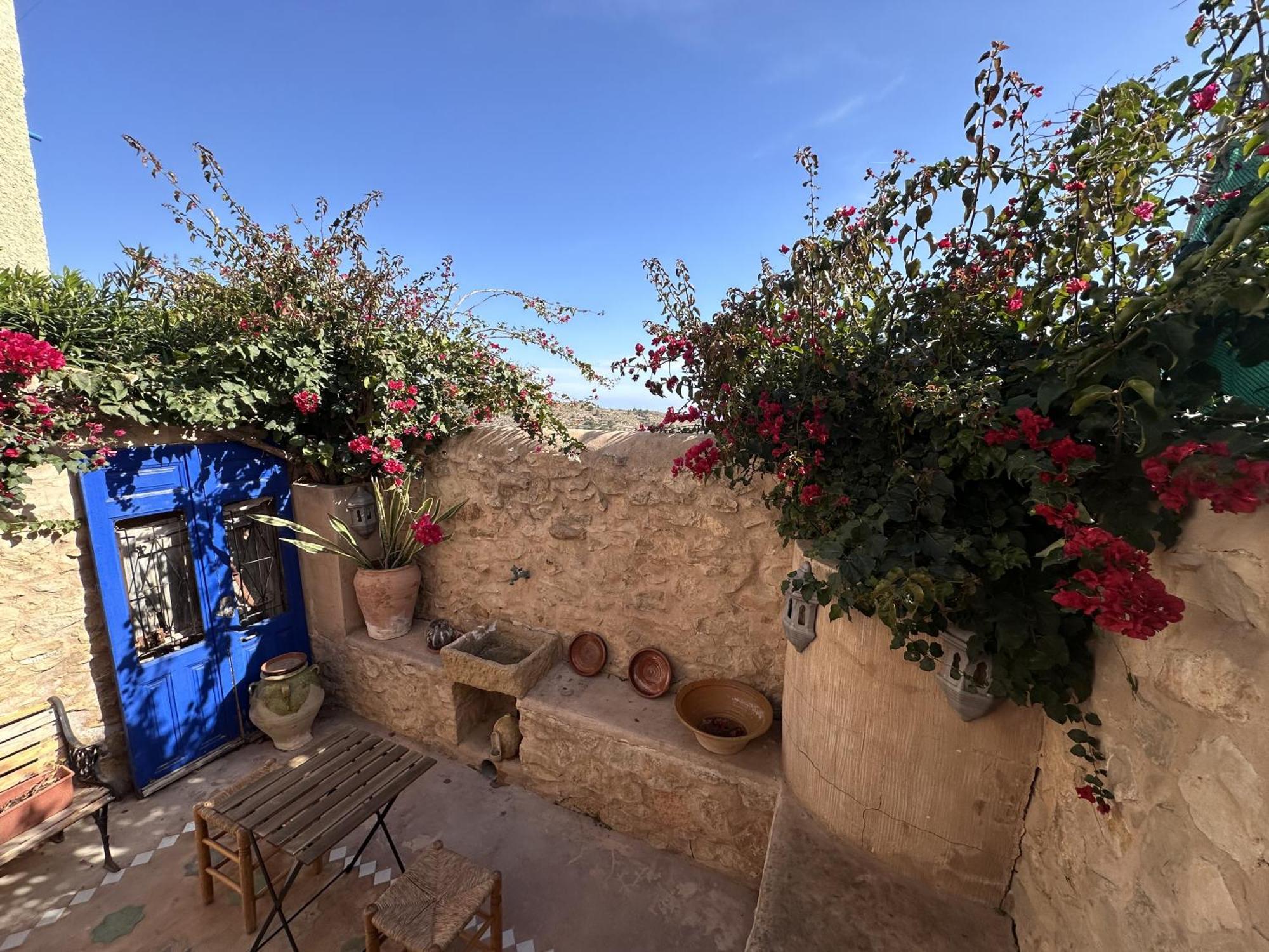 Casa Con Vistas Al Mar Y Patio De Buganvillas Aigues Kültér fotó