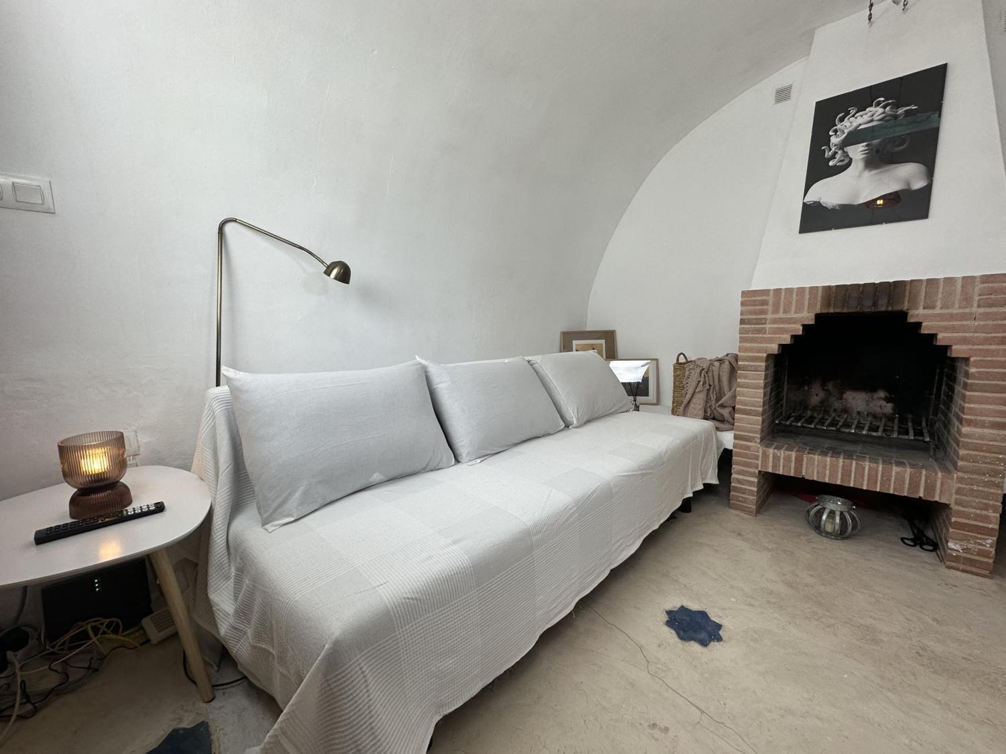 Casa Con Vistas Al Mar Y Patio De Buganvillas Aigues Kültér fotó