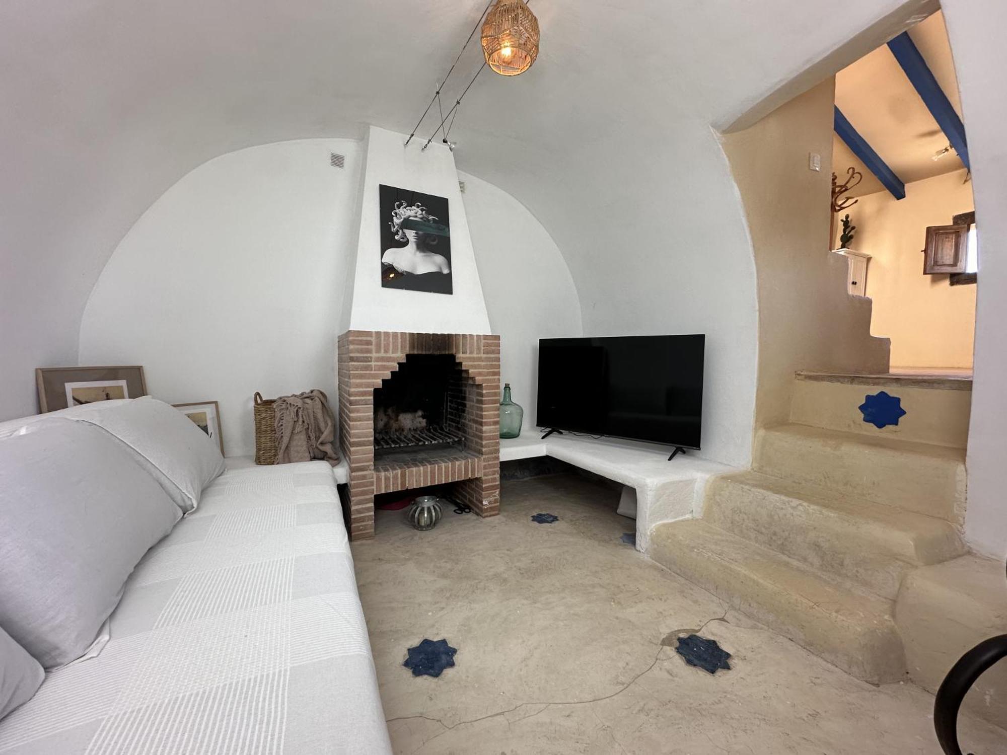 Casa Con Vistas Al Mar Y Patio De Buganvillas Aigues Kültér fotó