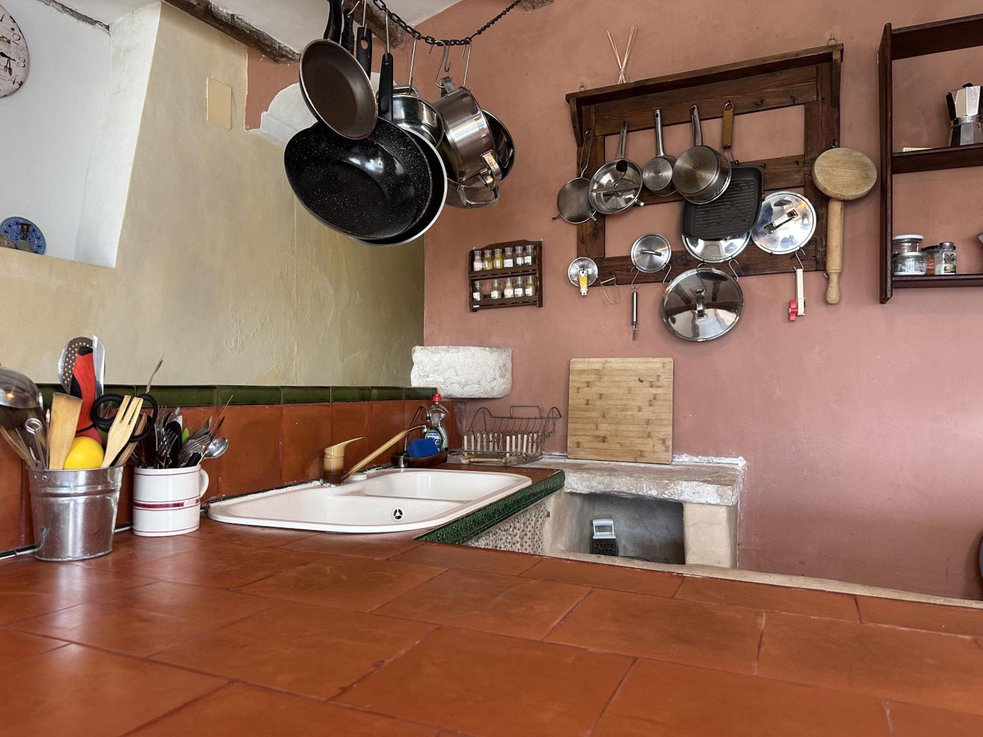 Casa Con Vistas Al Mar Y Patio De Buganvillas Aigues Kültér fotó