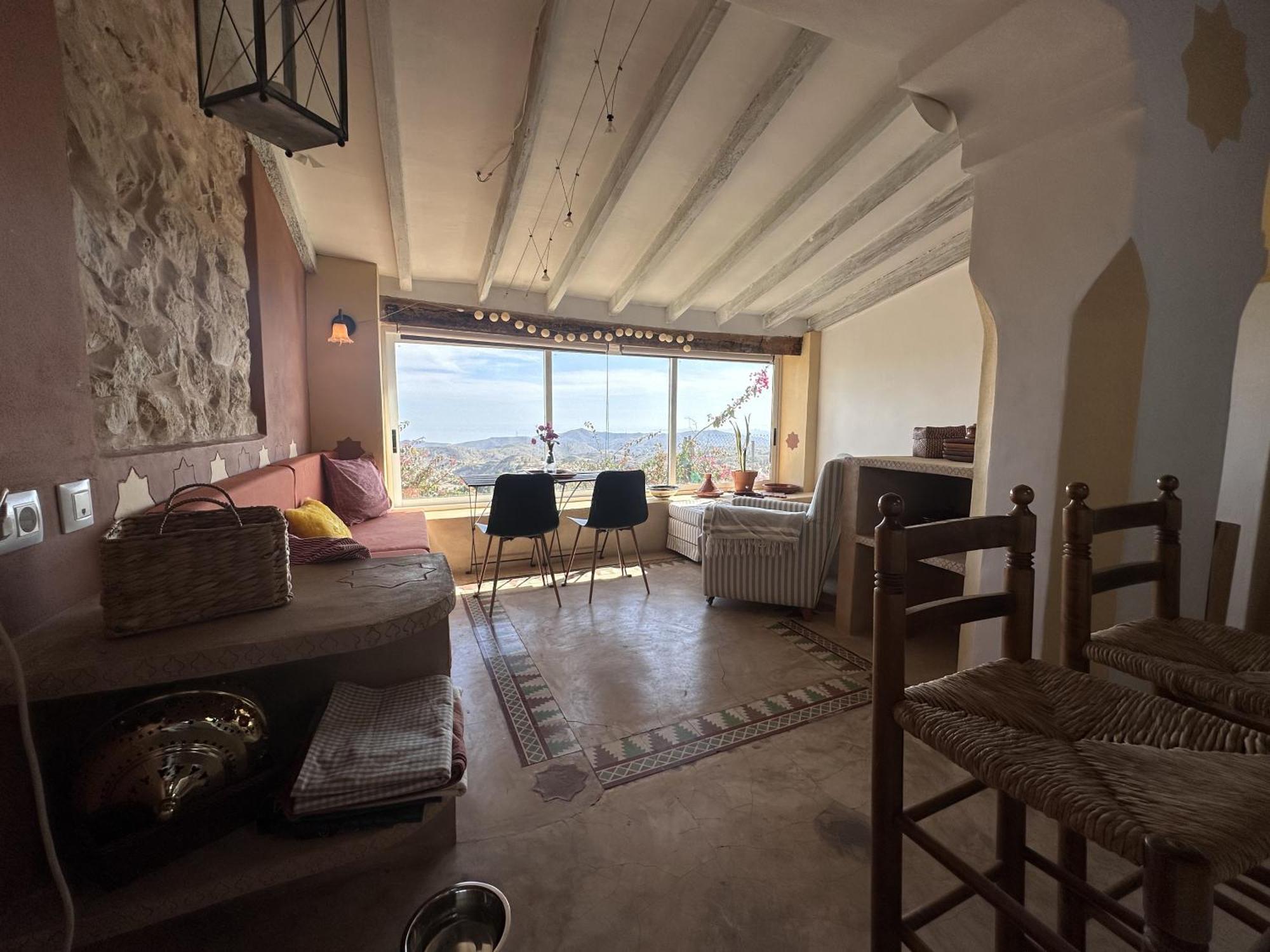 Casa Con Vistas Al Mar Y Patio De Buganvillas Aigues Kültér fotó