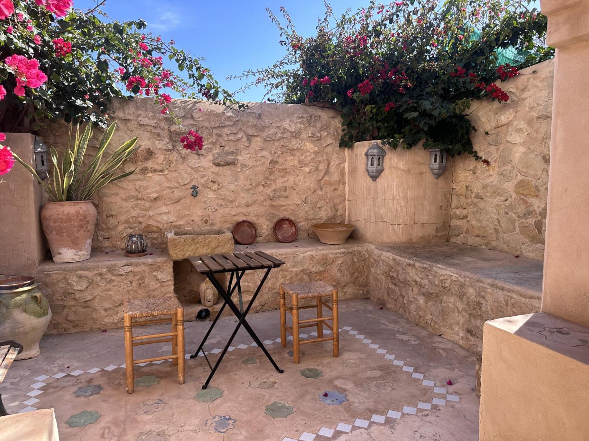 Casa Con Vistas Al Mar Y Patio De Buganvillas Aigues Kültér fotó